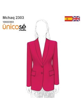 MOLDE CHAQUETA BLAZER MUJER...