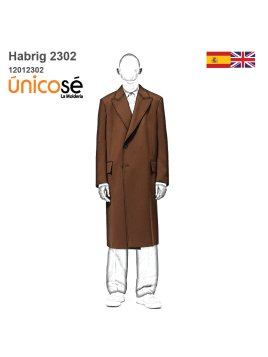 MOLDE ABRIGO SASTRERO...