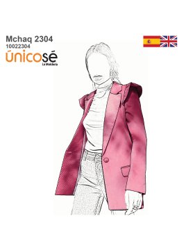 MOLDE CHAQUETA BLAZER MUJER...
