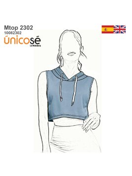 MOLDE TOP DEPORTIVO MUJER 2302