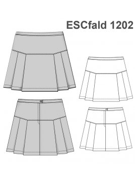 FALDA TABLAS ESCOLAR 1202