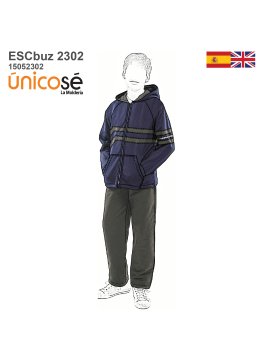 MOLDE BUZO ESCOLAR UNISEX 2302