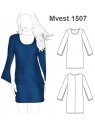 VESTIDO MANGA CAPA