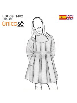 MOLDE DELANTAL GUARDAPOLVO...