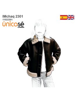 MOLDE CHAQUETA AVIADOR NIÑA...