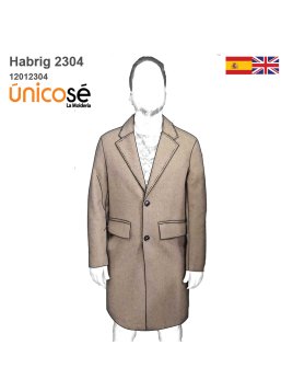 MOLDE ABRIGO CLASICO HOMBRE...