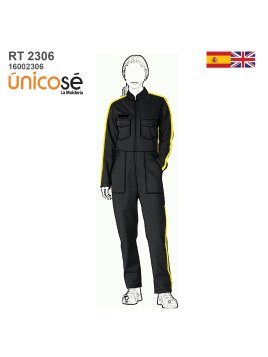 MOLDE OVEROL DE TRABAJO...