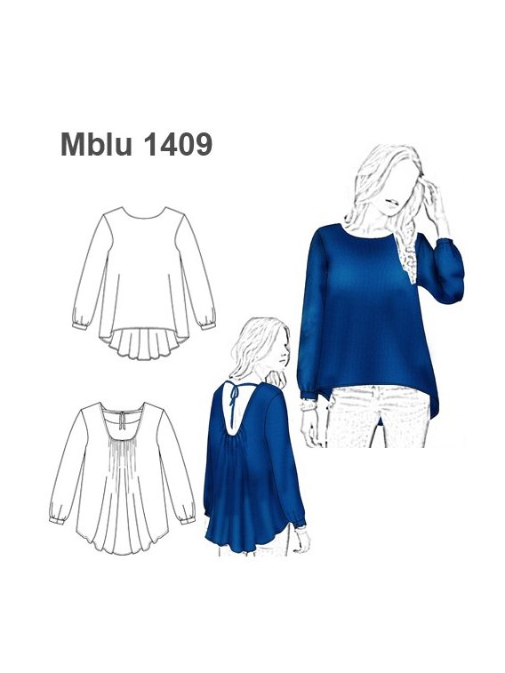 BLUSA ESCOTE ESPALA MUJER