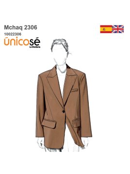 MOLDE CHAQUETA BLAZER...