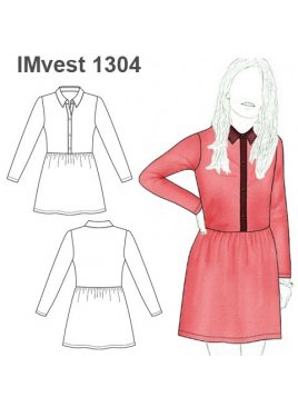 VESTIDO CUELLO CAMISERO