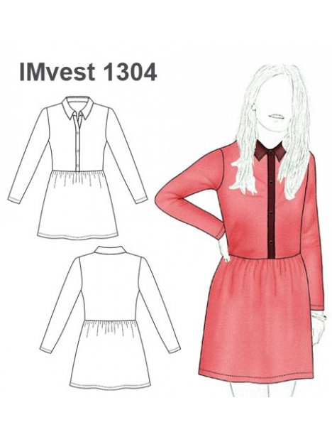 VESTIDO CUELLO CAMISERO
