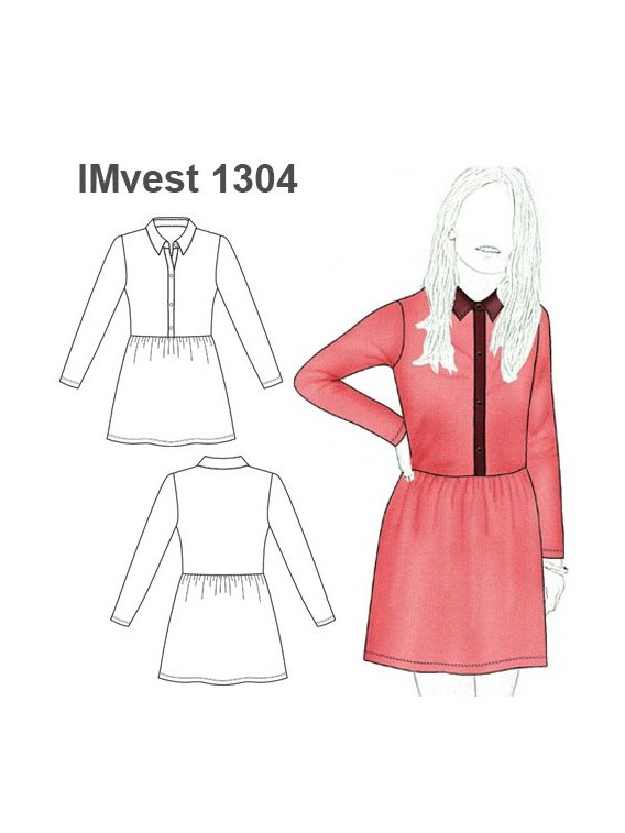 VESTIDO CUELLO CAMISERO