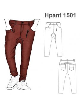 PANTALON HAREM HOMBRE 1501