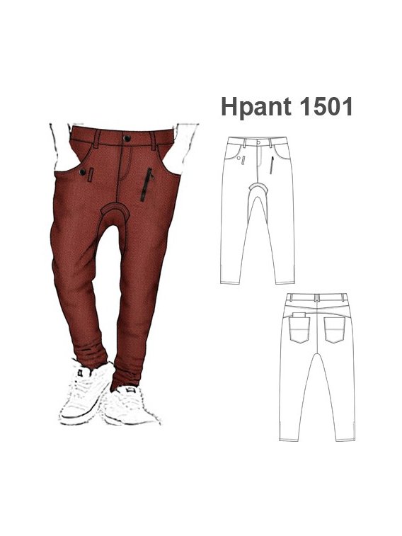 PANTALON HAREM HOMBRE 1501