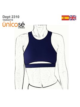 MOLDE DEPORTE TOP MUJER 2310