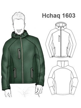 MOLDES CHAQUETA SPORT HOMBRE