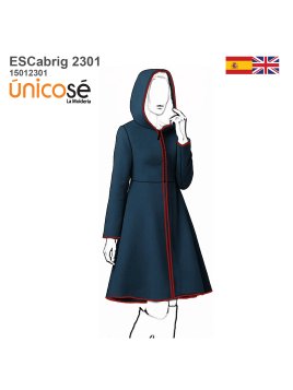 MOLDE ESCOLAR ABRIGO PLATO...