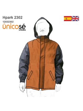 MOLDE PARKA BASICA HOMBRE 2302