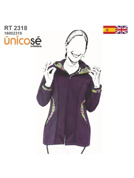 MOLDE CHAQUETA TRABAJO...