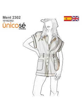 MOLDE ENTERITO CORTO MUJER...