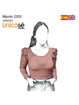 MOLDE POLERA CORTA MUJER 2302