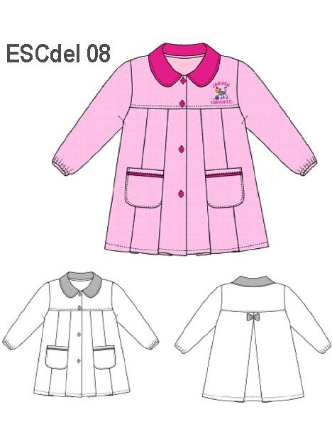 DELANTAL PARVULO ESCOLAR 0908
