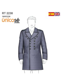 MOLDE ABRIGO TIPO MILITAR...