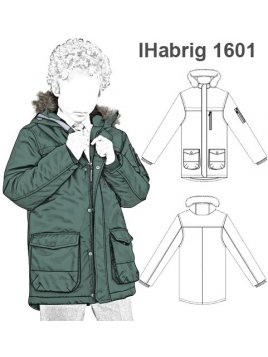 ABRIGO CON GORRO NIÑO NENE