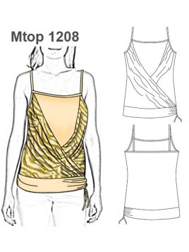 TOP DRAPEADO DELANTERO