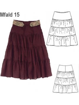 FALDA CINTURON Y REBECA MUJER.