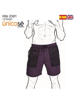 MOLDE TRAJE DE BAÑO SHORT...