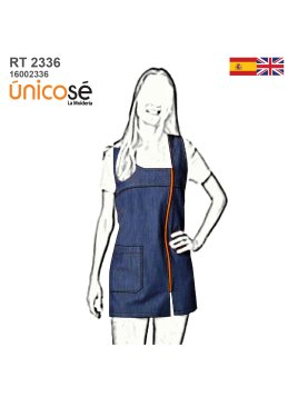 MOLDE DELANTAL DE TRABAJO...