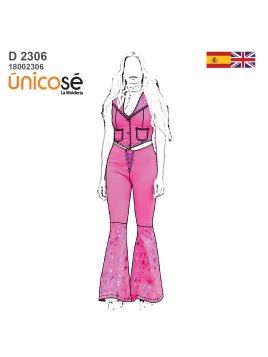 MOLDE DISFRAZ PERSONAJE...