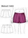 SHORT CAPAS MUJER 1403