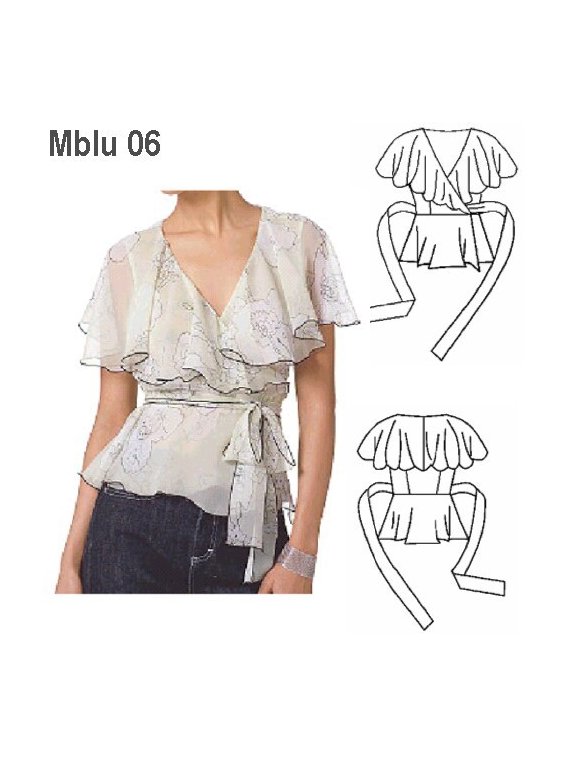 BLUSA VUELOS MUJER.