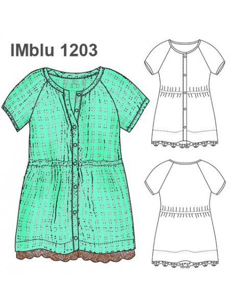 BLUSA CON ENCAJE