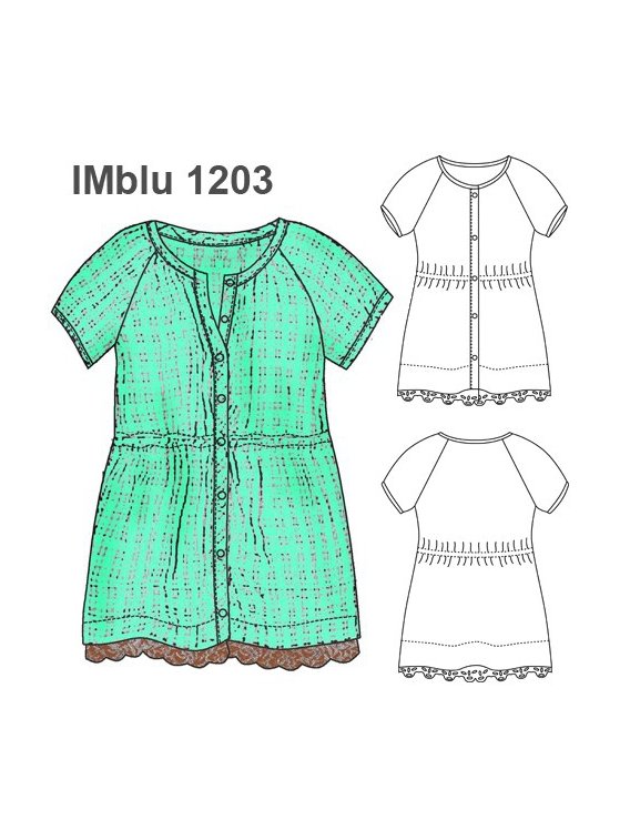 BLUSA CON ENCAJE