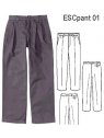 PANTALON PINZADO ESCOLAR 0901