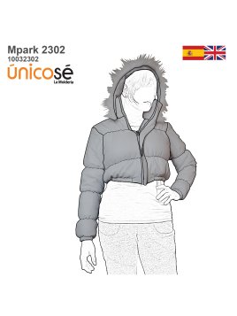 MOLDE PARKA PUFF MUJER 2302