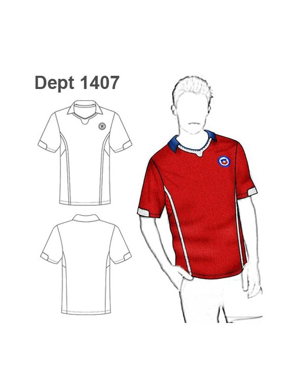 DEPORTE CAMISETA FUTBOL 1407