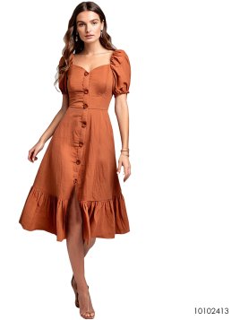 MOLDE VESTIDO MIDI MUJER 2413