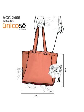 MOLDE BOLSO GATO ACC 2406