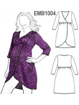 BLUSA LARGA MATERNAL, VIVO EN TODO EL CO