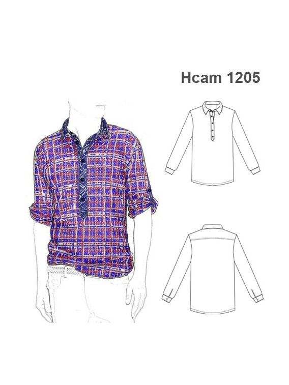CAMISA  TRABA MANGA