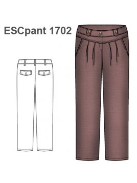 PANTALON PINZADO ESCOLAR 1702