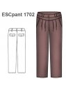 PANTALON PINZADO ESCOLAR 1702