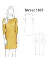 VESTIDO RECTO MUJER 1607
