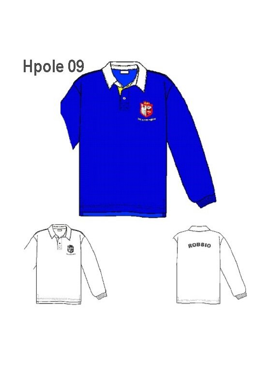 POLERA RUGBY HOMBRE 0909