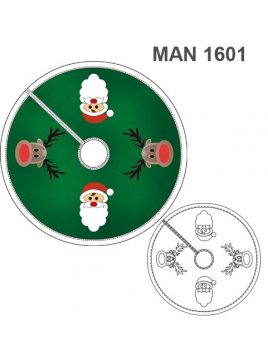 PIE ARBOL NAVIDAD MAN 1601