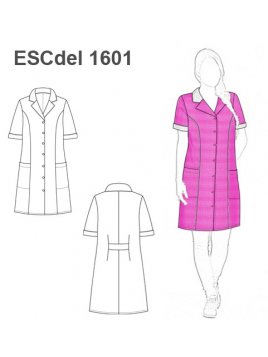 DELANTAL CORTE ESCOLAR 1601